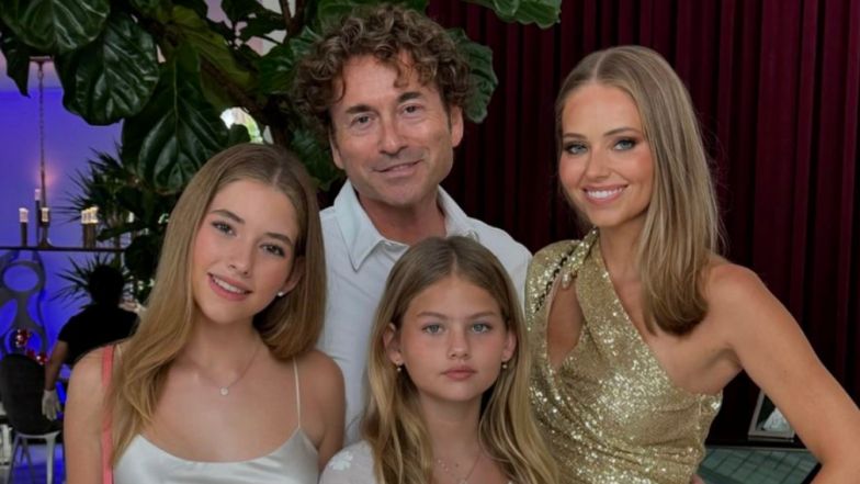 Agata i Piotr Rubik z córkami