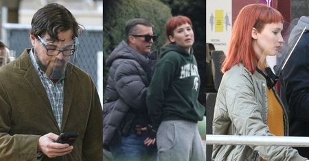 Leonardo DiCaprio i odmieniona Jennifer Lawrence przyłapani na planie nowego filmu Netfliksa (ZDJĘCIA)