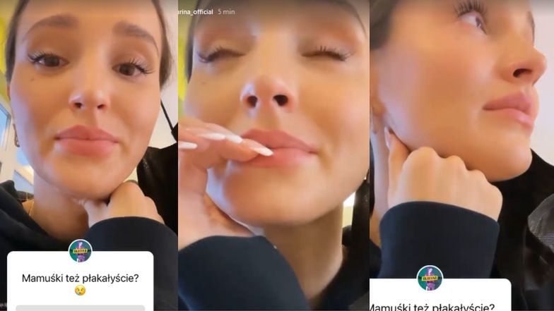 Marina Łuczenko płacze, bo wysłała syna Liama do przedszkola