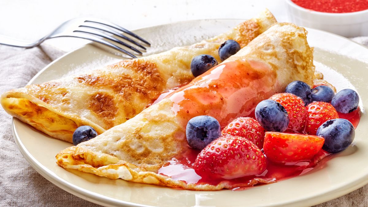 Naleśniki z zamiennikiem zwykłego, krowiego mleka