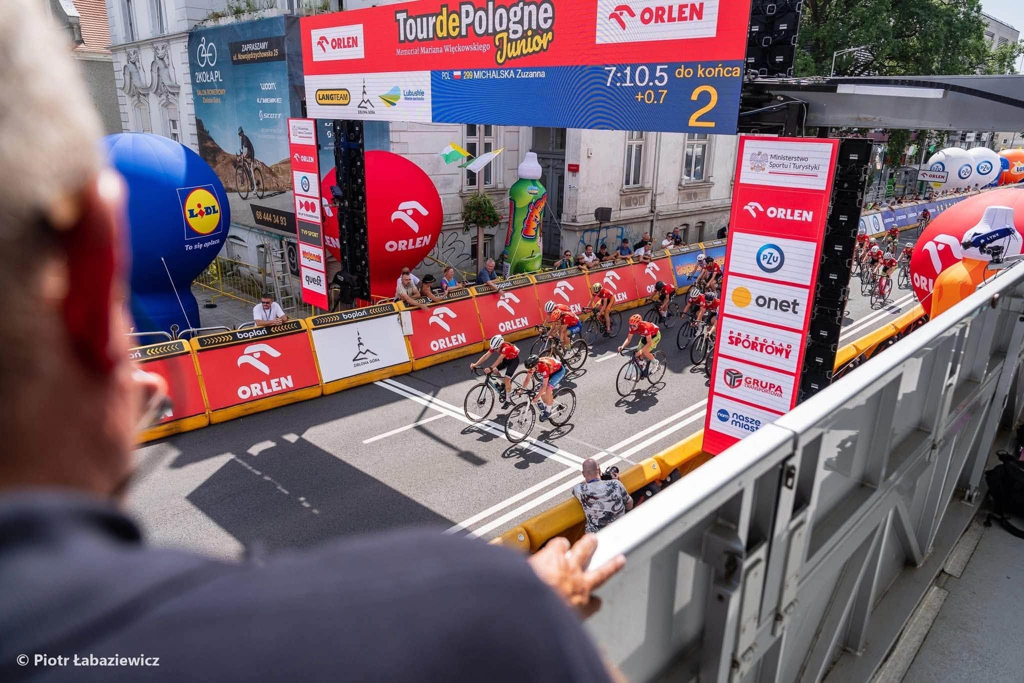 Kolarze KKS Łysomice wystartowali na Tour de Pologne Junior