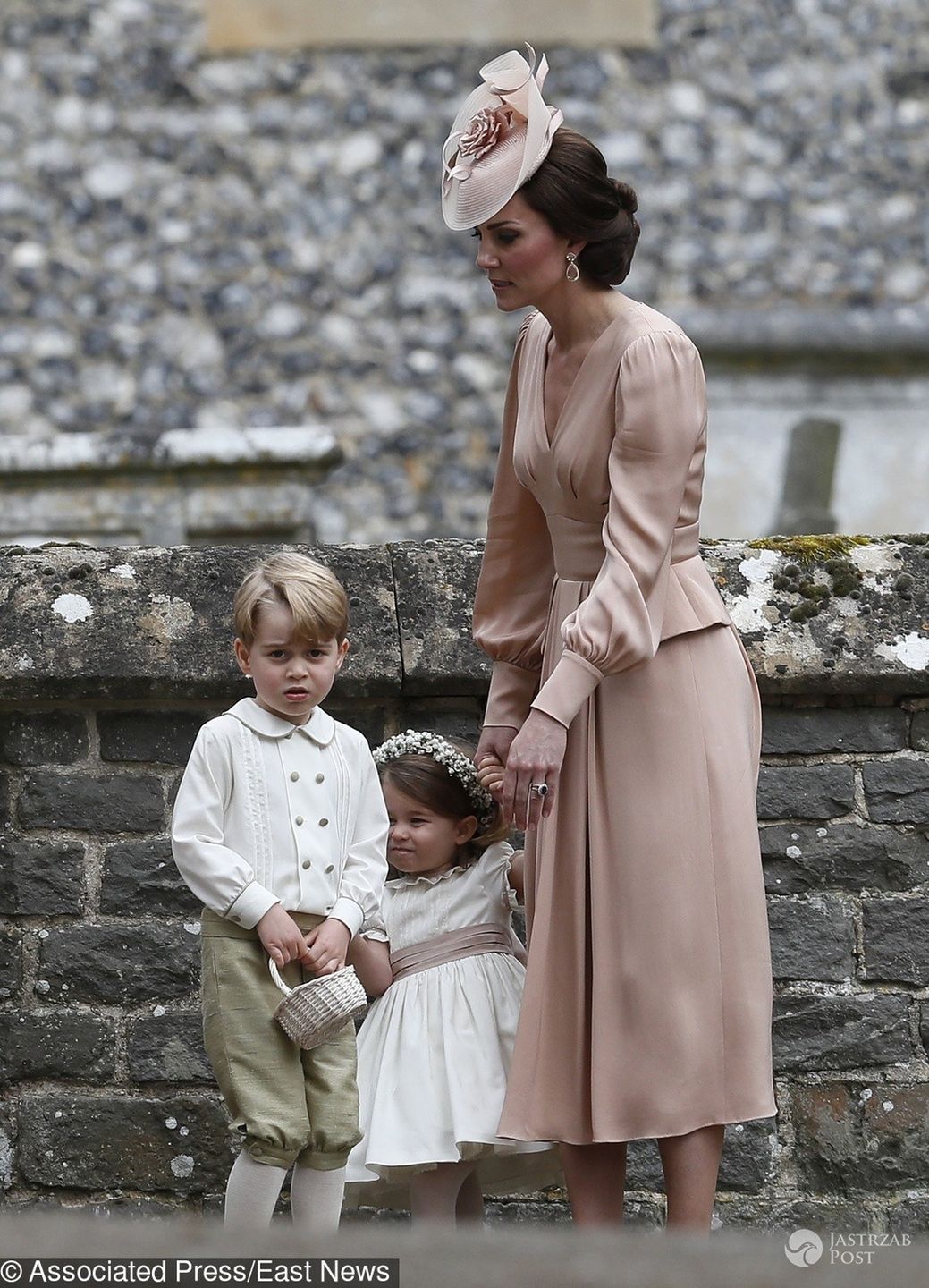 Książę George popłakał się na ślubie Pippy Middleton