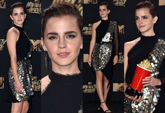 Emma Watson w cekinach za 9 tysięcy na imprezie MTV