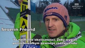 Severin Freund: potrzebowałbym czegoś na kształ cudu