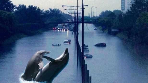 "Nie róbmy polityki, dmuchajmy pontony". Najlepsze memy o zalanej Warszawie 1