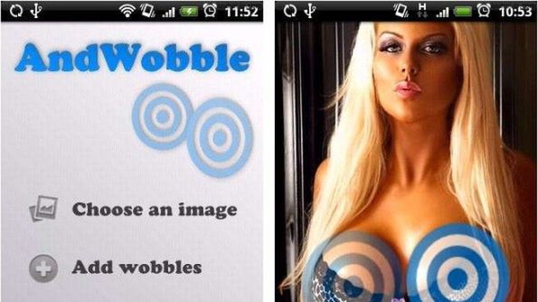 AndWobble - baunsująca tapeta w Androidzie 1