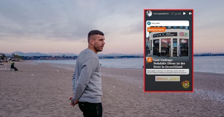 Lukas Podolski jest pierwszy. I nie chodzi o piłkę nożną