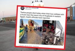 Katastrofa w Egipcie. W wypadku zginęło 12 osób