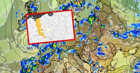 IMGW ostrzega przed burzami i gradem. Niż Flurina przyniesie ulewy