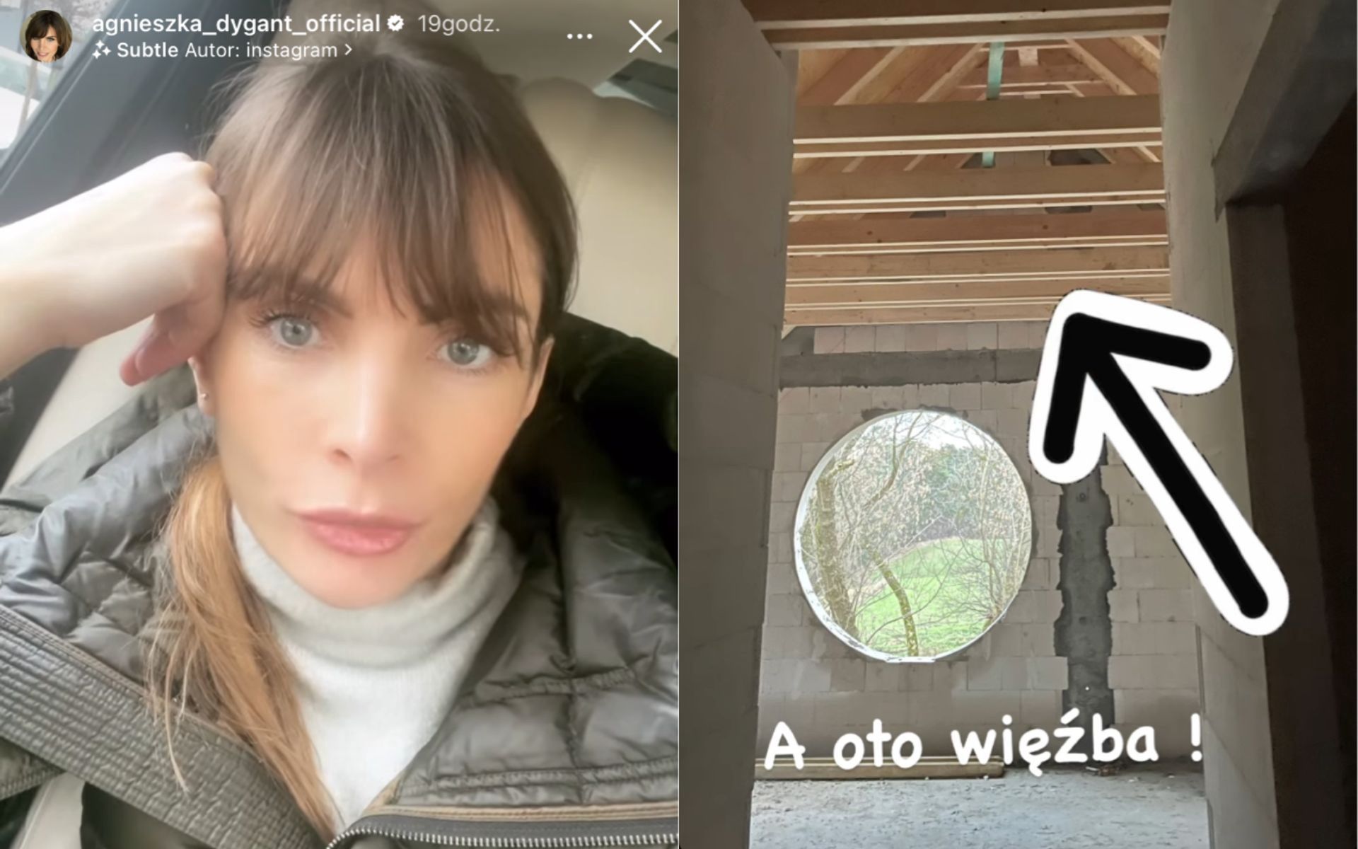 Agnieszka Dygant buduje dom
