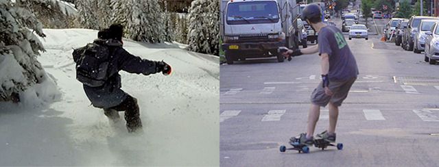 Leif - deska, dzięki której przestaniesz tęsknić za śniegiem. Snowboard w wielkim mieście 2