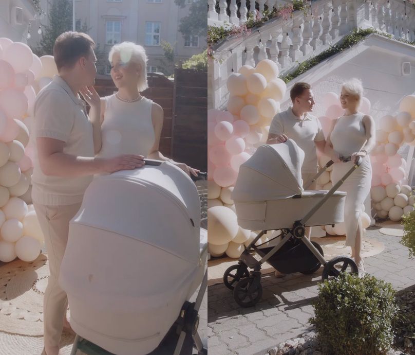 Lil Masti chwali się wózkiem