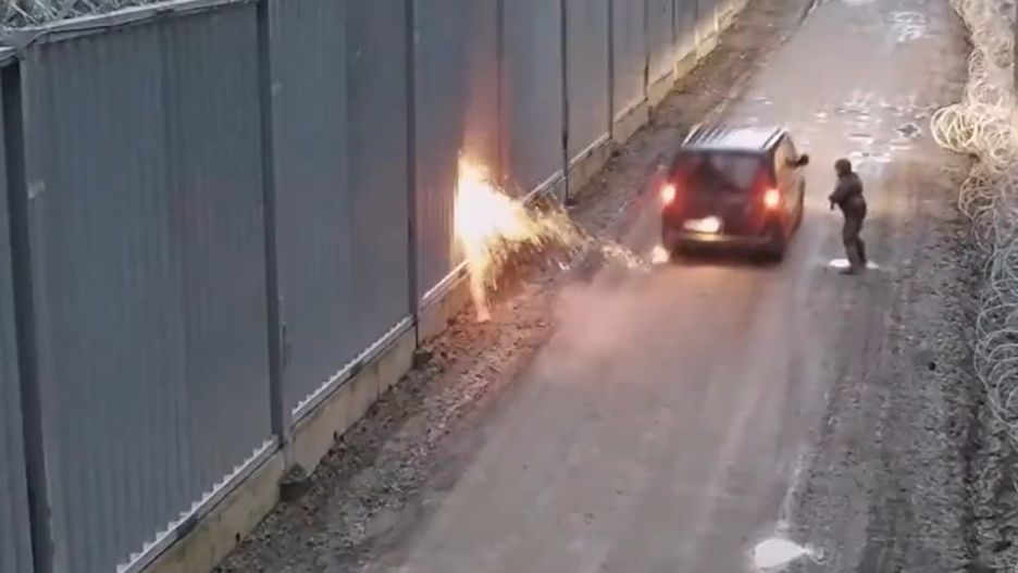 Groźna sytuacja na granicy