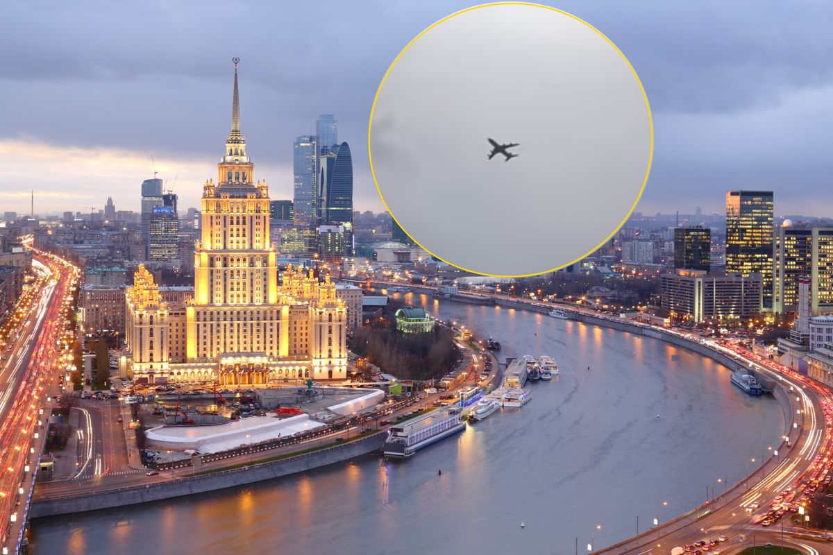 Ił-80 w ostatnich dniach widziany był w okolicach Moskwy 