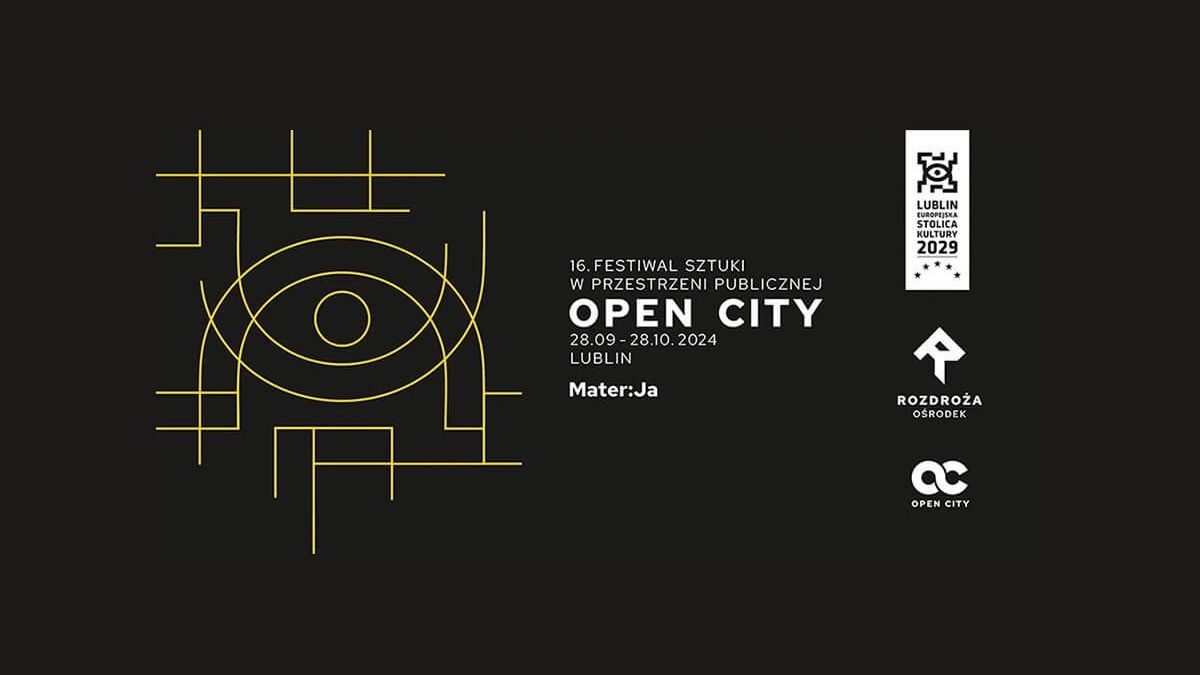 Plakat OPEN CITY - Festiwal Lublin