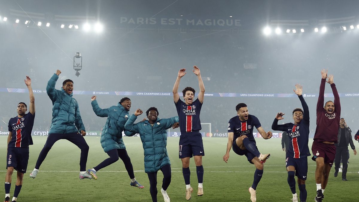 PSG świętuje awans do finału Ligii Mistrzów