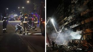 Działo się w nocy. Rosja zaatakowała Kijów, akcja służb w Karwii