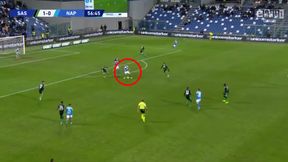 Serie A. Sassuolo - Napoli: asysta Zielińskiego i świetna decyzja Milika. Zobacz gola po akcji Polaków (wideo)