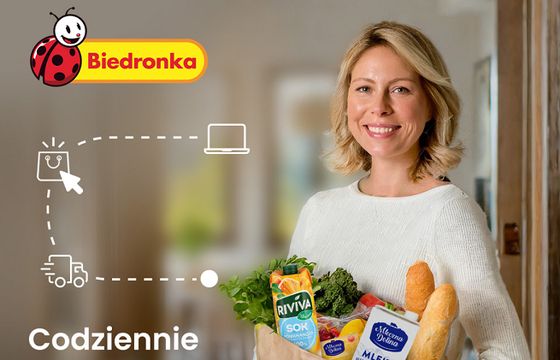 Biedronka promuje swoją platformę e-commerce