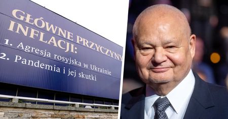 Gigantyczny baner na gmachu NBP. Ile kosztował? Ekspert wycenia