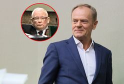 Wstawił zdjęcie z Wiejskiej. "Kaczyński na widok Tuska w Sejmie"