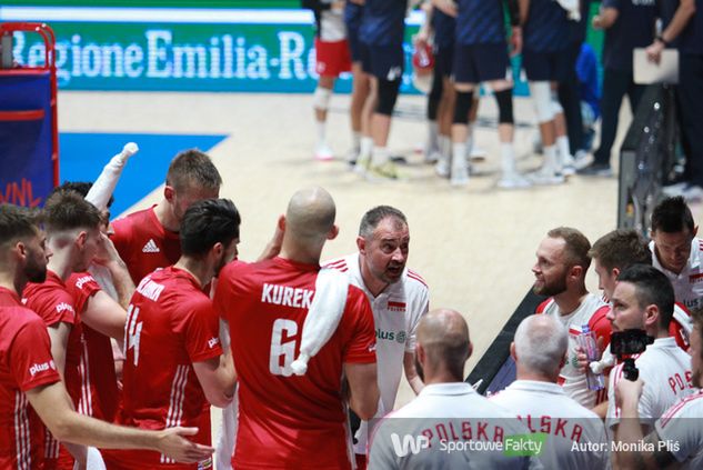 Na zdjęciu: Nikola Grbić podczas meczu z USA