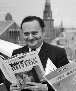 Pomnik Rene Goscinnego stanie w Warszawie