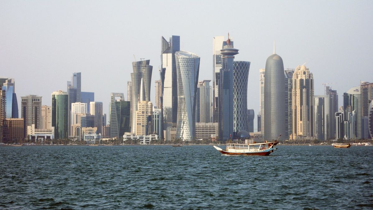 Panorama Dohy, stolicy Kataru