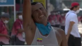 Przybył na metę ostatni. Takiego zachowania później nikt się nie spodziewał