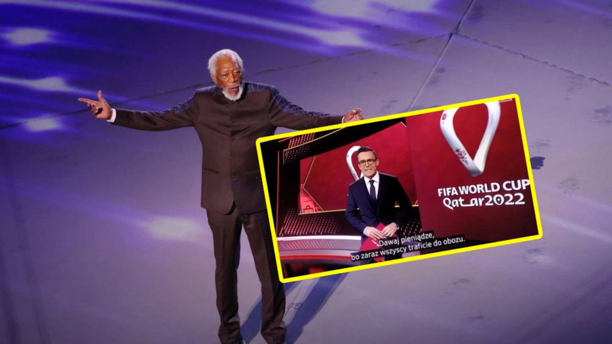 Morgan Freeman na ceremonii otwarcia MŚ 2022 oraz wpadka TVP