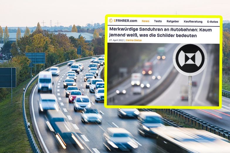 Nowy znak na niemieckich autostradach. Warto wiedzieć, co oznacza