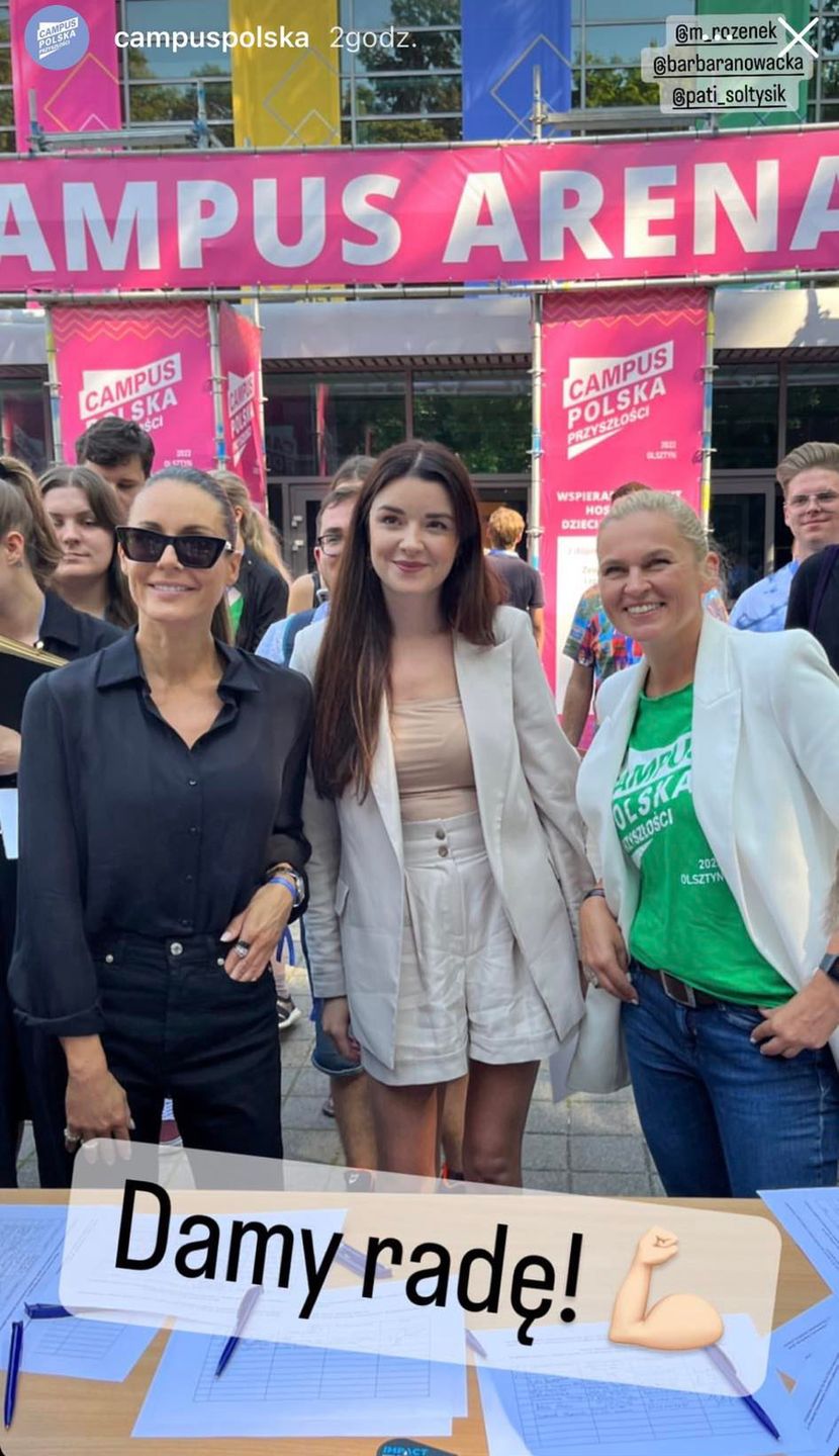 Małgorzata Rozenek na Campusie Polska Przyszłości
