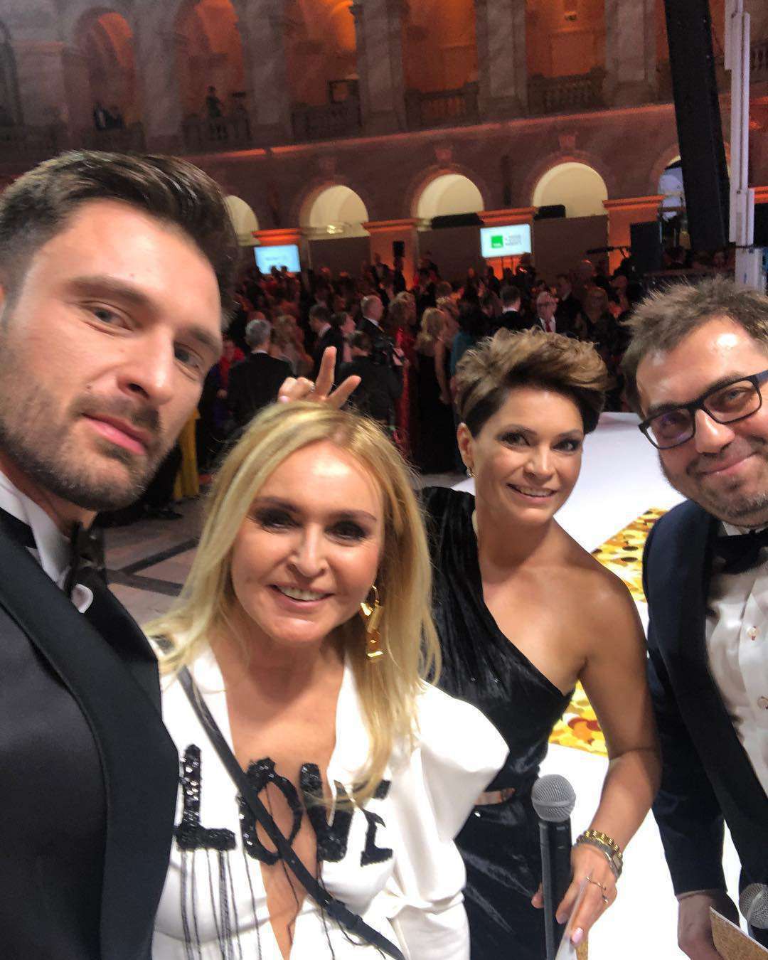 Mateusz Hładki, Monika Olejnik- Bal Dziennikarzy 2019