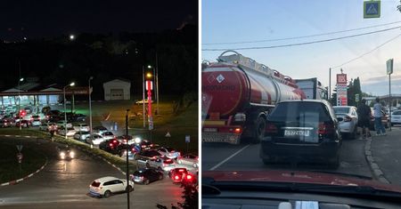 Puste ulice, polowanie na cysterny. Królewiec tonie w kryzysie paliwowym