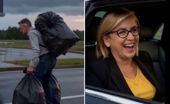 "Nastał klimat do zmiany". Mentzen kpi z minister, pokazał nagranie