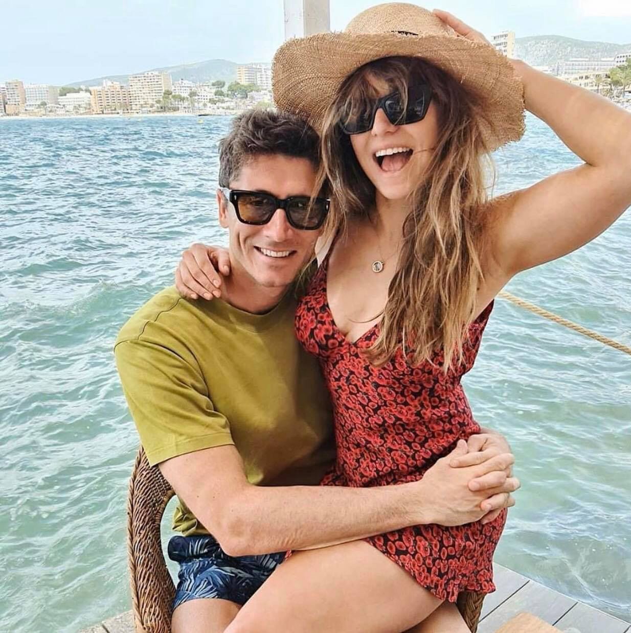 Anna i Robert Lewandowscy