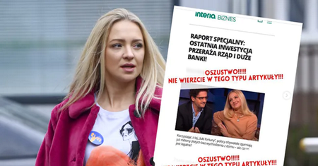"To wstrętne oszustwo". Barbara Kurdej-Szatan bije na alarm