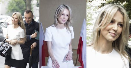 Magda Ogórek głosuje w wyborach prezydenckich (ZDJĘCIA)