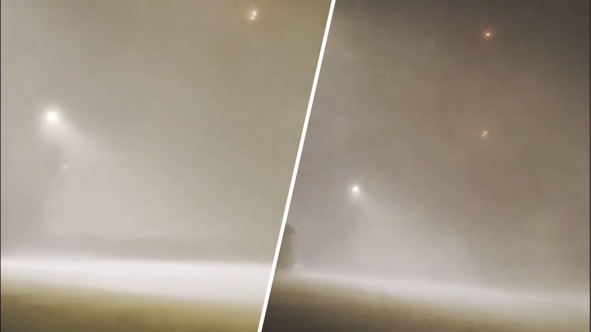 Zamieć śnieżna na Pomorzu