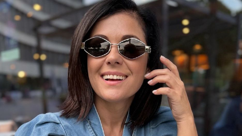 Katarzyna Cichopek w jesiennej stylizacji