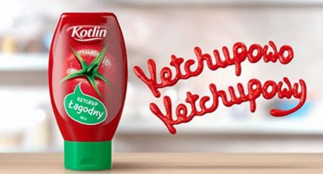 Kotlin w nowych opakowaniach reklamowany jako „ketchupowo ketchupowy”