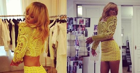 Rihanna o kreacji Balmain: "TO GÓWNO JEST JAK SZTUKA!"