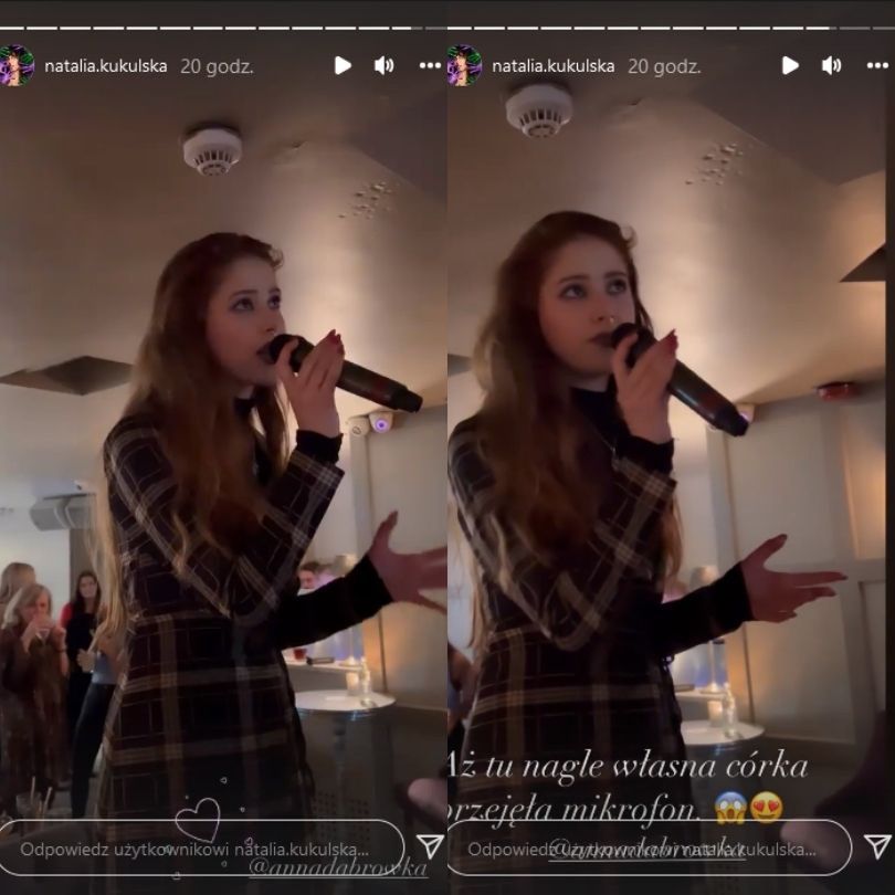 Natalia Kukulska chwali się śpiewającą córką