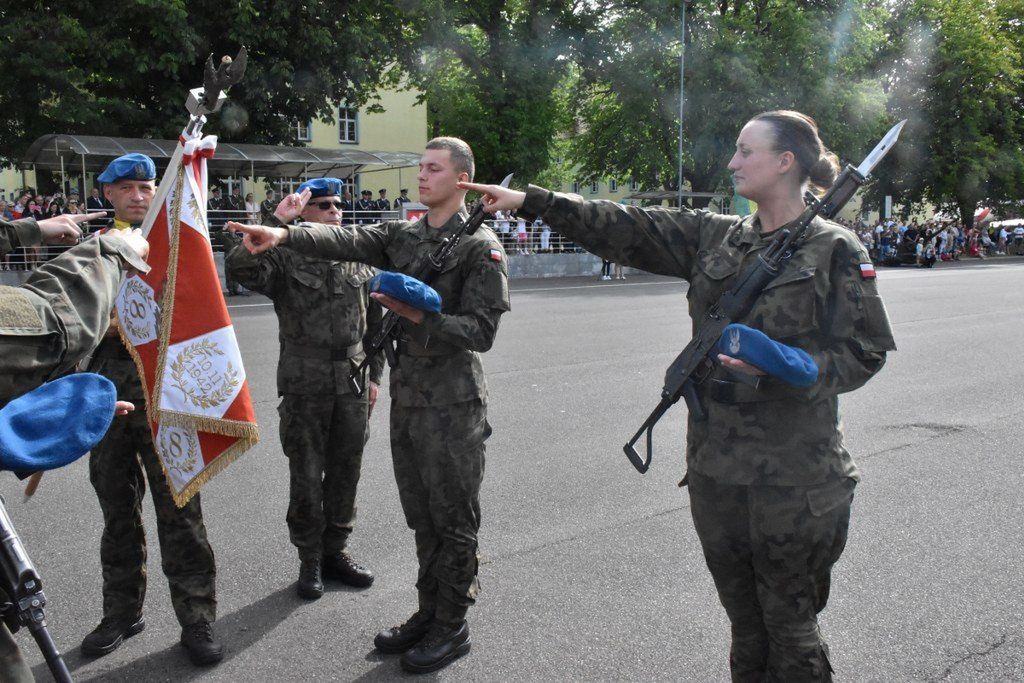 Przysięga wojskowa w Koszalinie