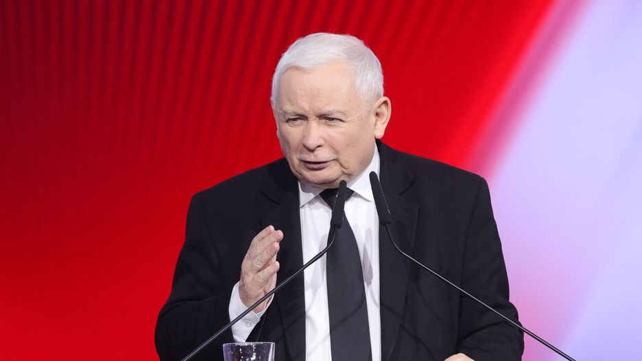 Prezes PiS Jarosław Kaczyński