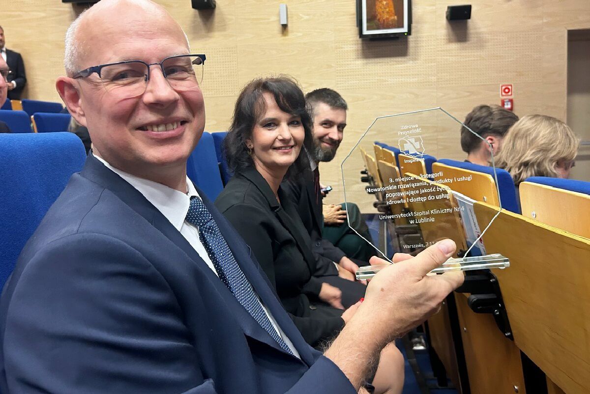 Zespół nagrodzonego projektu medycznego