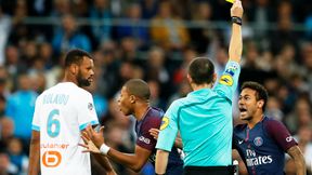 Ligue 1: PSG straciło punkty w Marsylii. Neymar obrzucony i wyrzucony z boiska