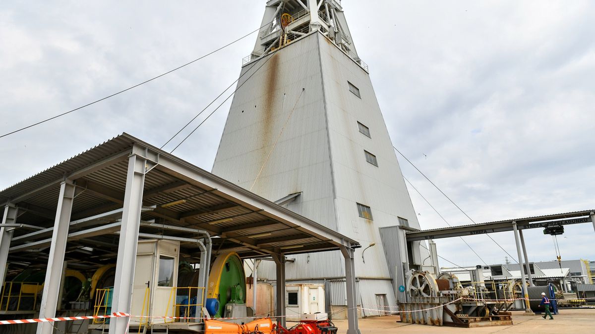 Prezentacja miejsca połączenia szybu GG-1 KGHM z ZG Rudna w Kwielicach