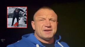 Mariusz Pudzianowski daje przykład. Łopata poszła w ruch