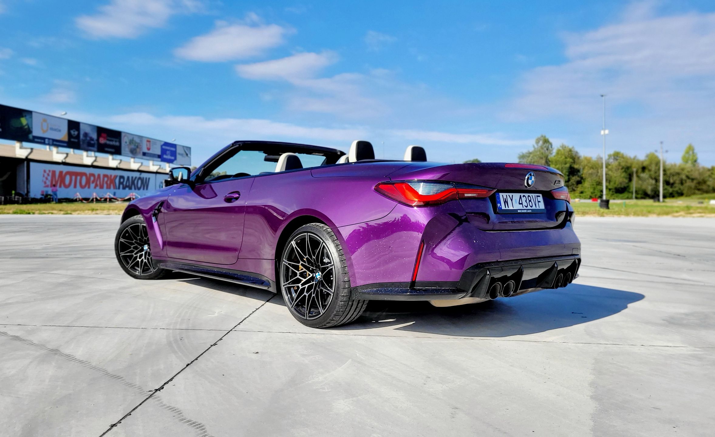 BMW M4 Cabrio tył
